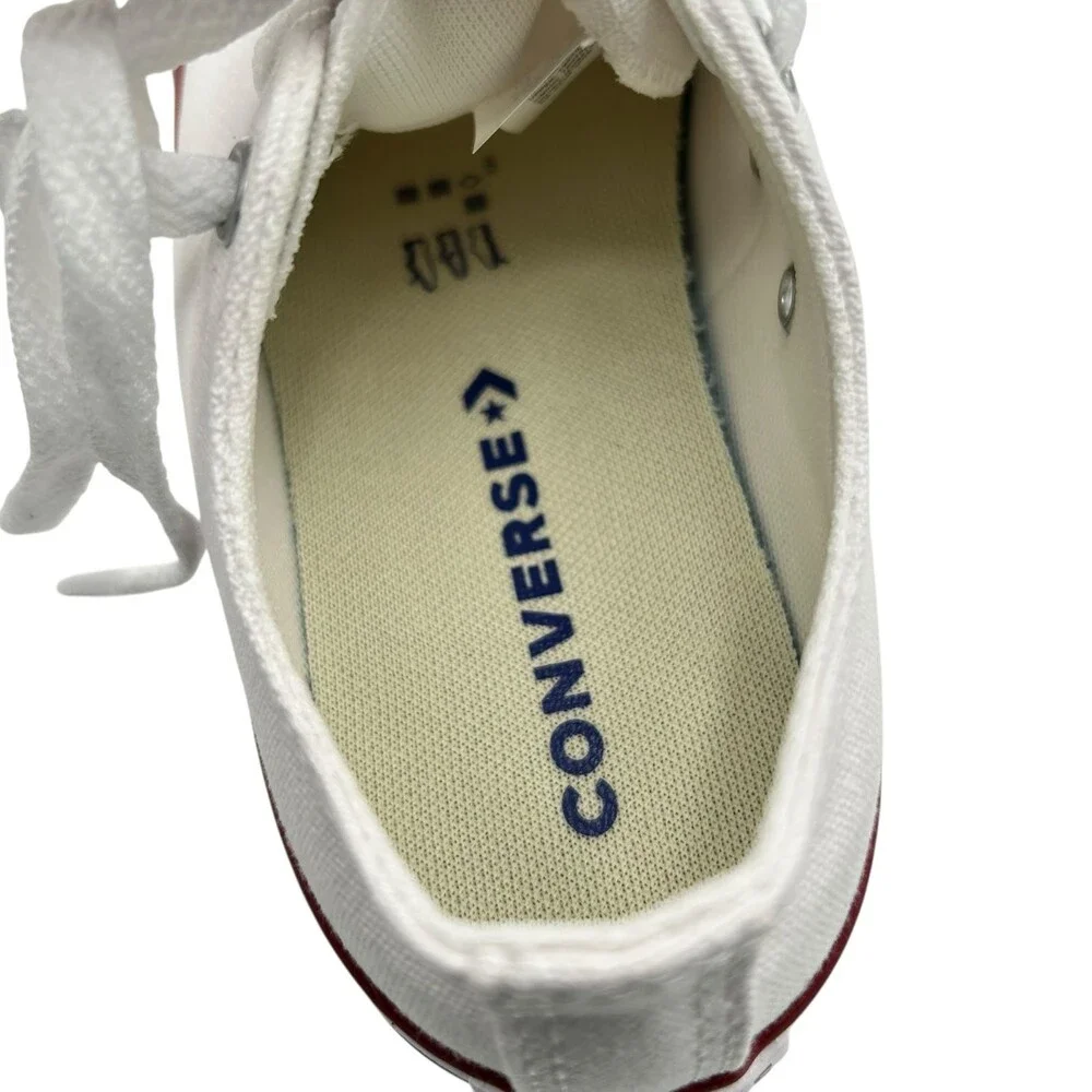 Converse Chuck Taylor All Star Low Top White Youth Sneakers Size 2 NWB